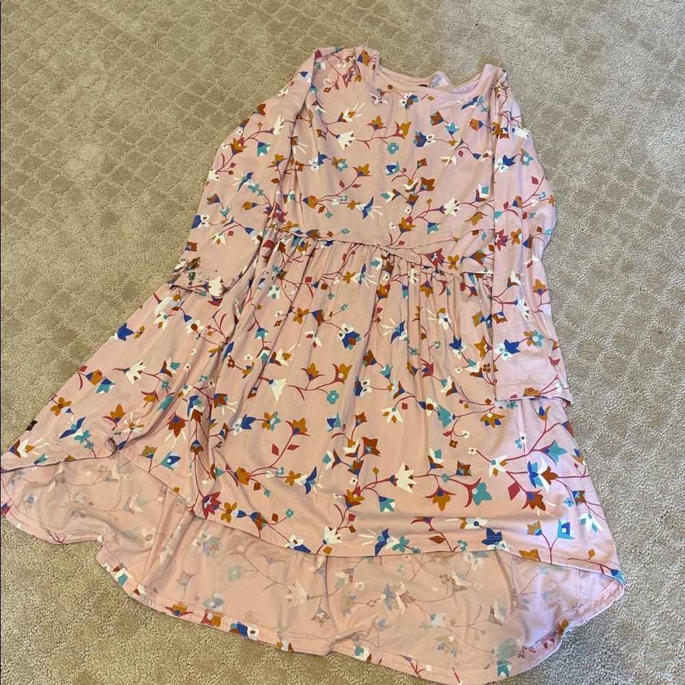 Tea Dress - high low hem